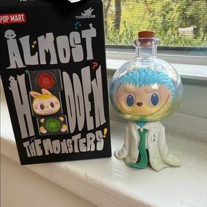 Pop Mart The Monsters Blue and White Figure